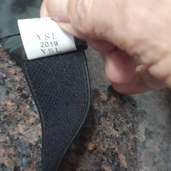 Yves St. Laurent Cummerbund.